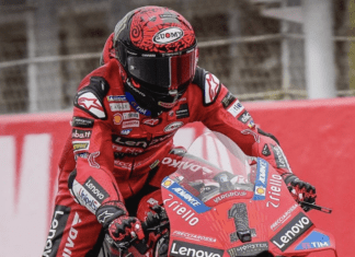 Pecco Bagnaia en el Circuit de Barcelona-Catalunya / Ducati