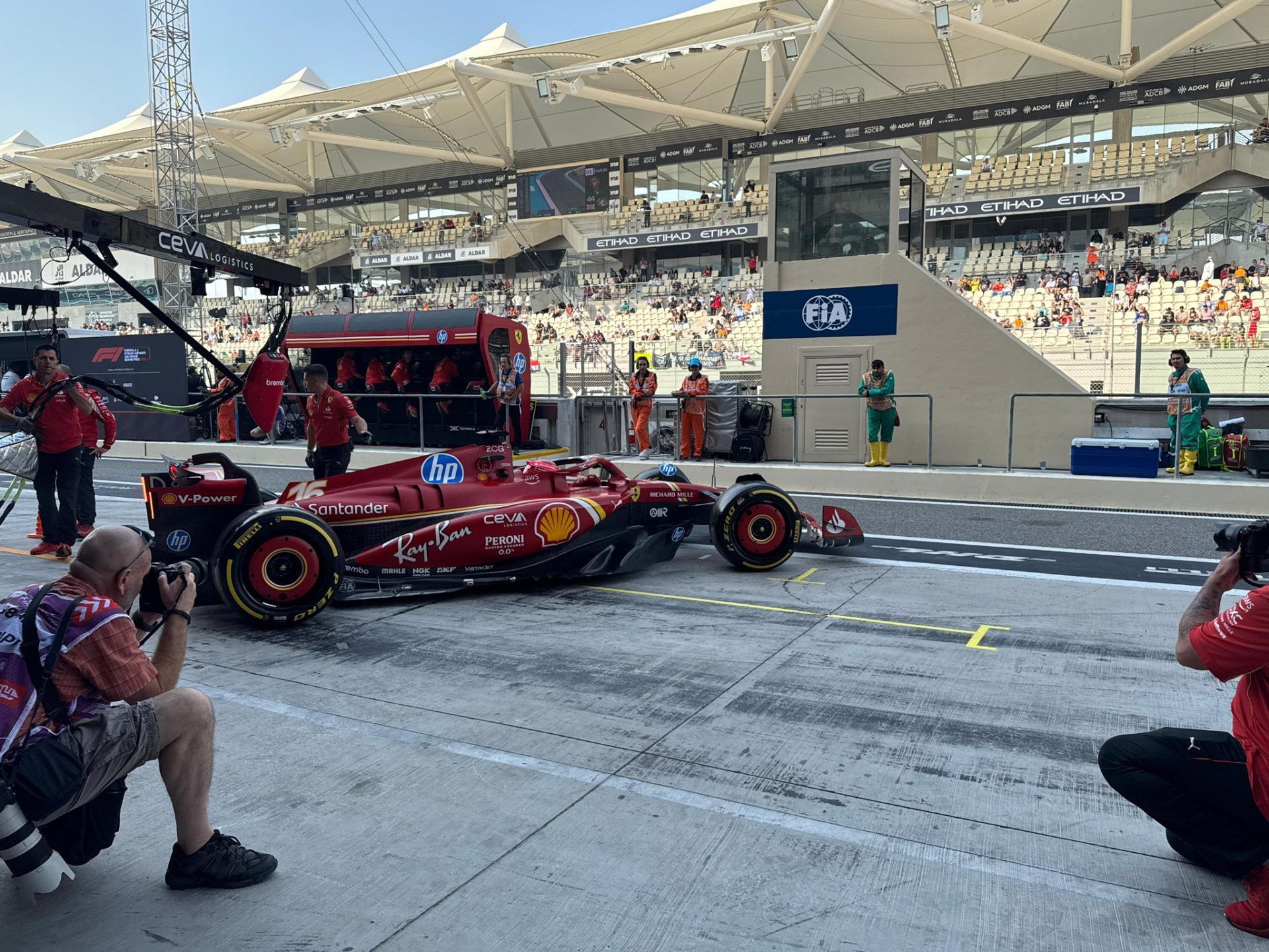 Abu Dhabi GP Leclerc leads FP1; Chinese GP deal extended