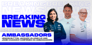 Williams, F1, Jenson Button, Jamie Chadwick, Jacques Villeneuve