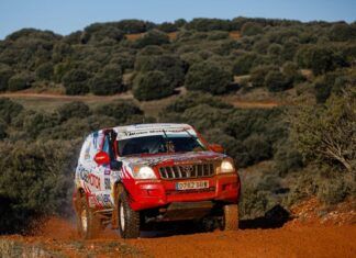 Kobe Motor y Alberto Dorsch sacan un meritorio segundo puesto de T2 en el Rally TT Guadalajara