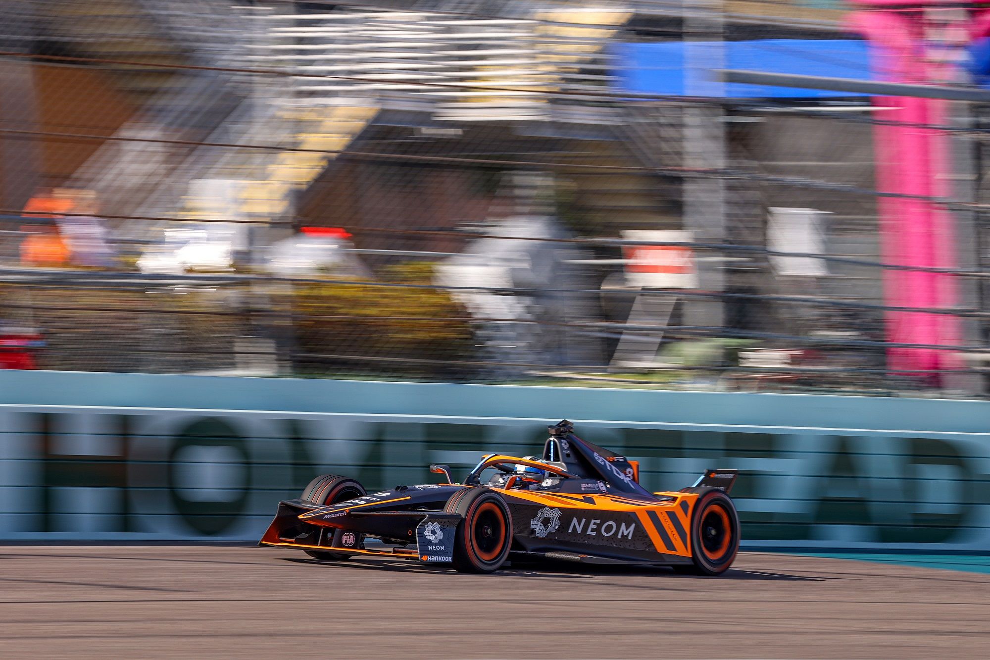 Miami E-Prix - Shakedown & Practice McLaren, Formula E