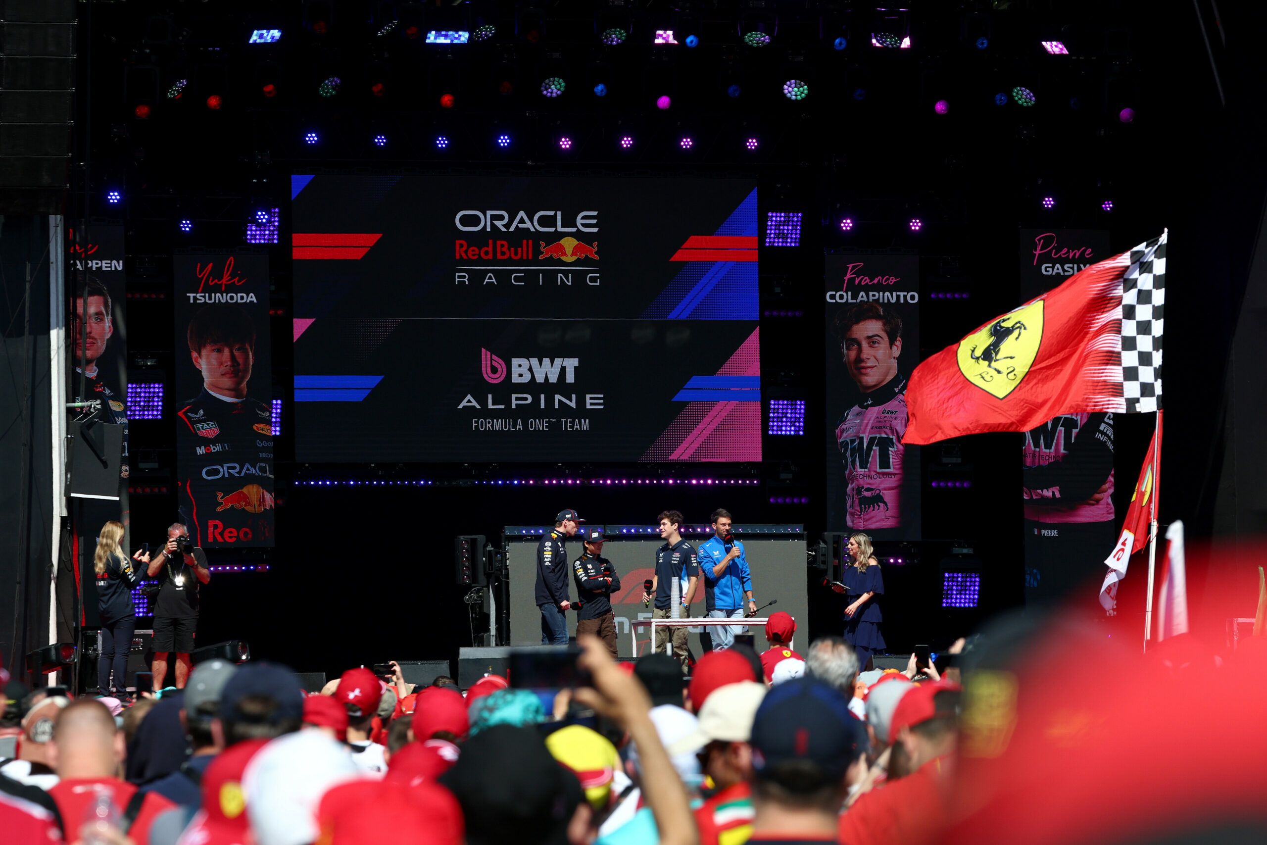 F1 Grand Prix of Emilia-Romagna - Final Practice Yuki Tsunoda, Franco Colapinto, F1, Jack Doohan, FIA