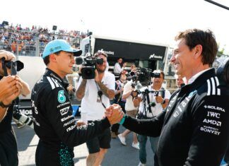 Wolff says Russell talks progressing, more or less confirms for ’26 Toto Wolff, F1, George Russell, Mercedes