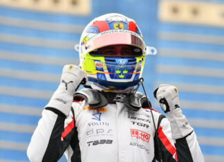 F2: Beganovic leads Hitech GP 1-2 from Browning in Baku sprint F2, Baku, Dino Beganovic