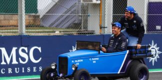 Carlos Sainz, Alexander Albon, F1, Brazil GP