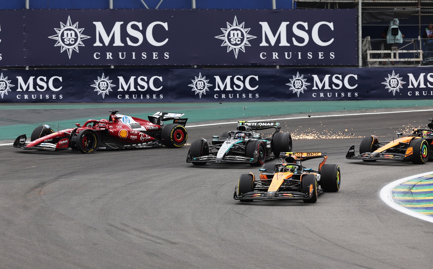 F1 Grand Prix of Brazil Charles Leclerc, Brazil GP, Lewis Hamilton, Frederic Vasseur