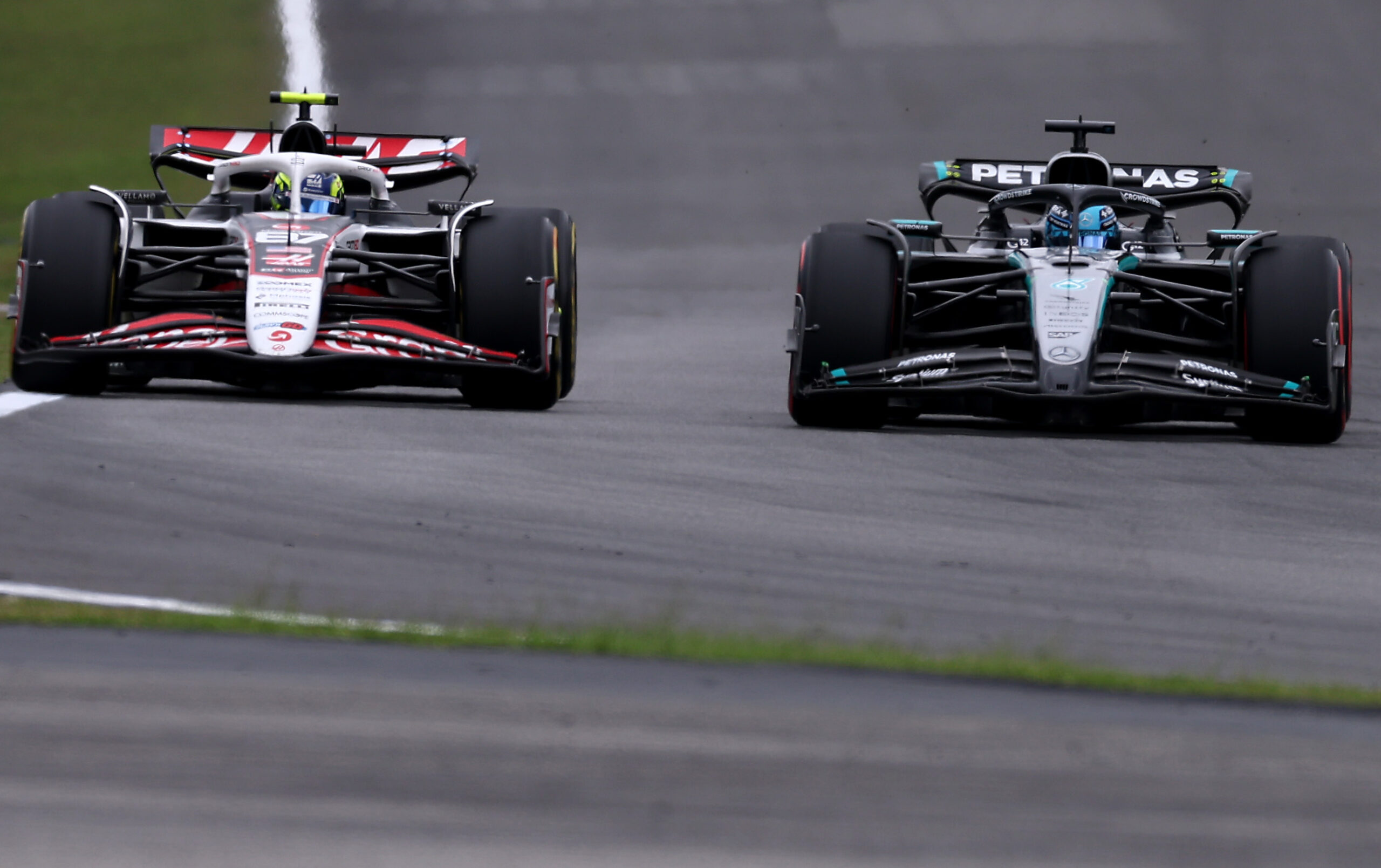 F1 Grand Prix of Brazil Oliver Bearman, F1, Esteban Ocon, Brazil GP