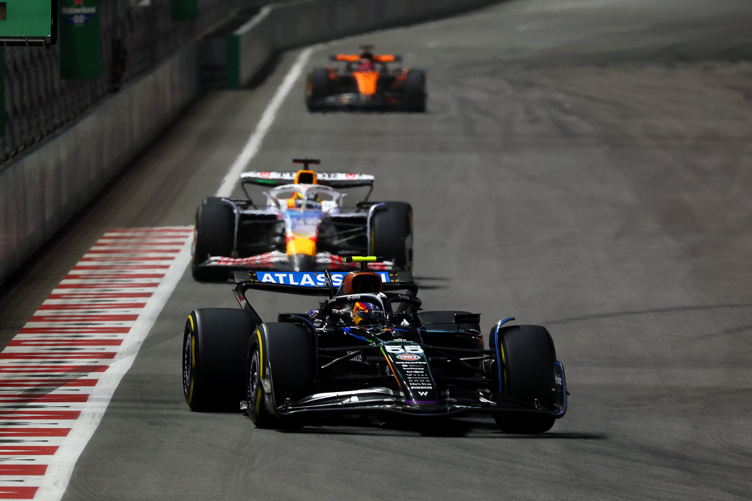 F1 Grand Prix of Las Vegas Carlos Sainz, Las Vegas GP, Alexander Albon, F1