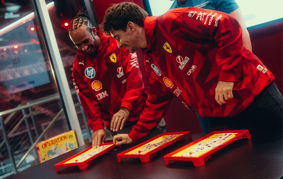 G6LP7LMXMAA8WsS Charles Leclerc, Lewis Hamilton, F1, Ferrari