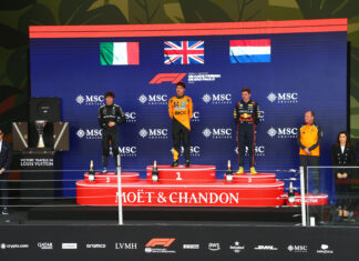 Visa Cash App RB, F1, Brazil GP, Podium