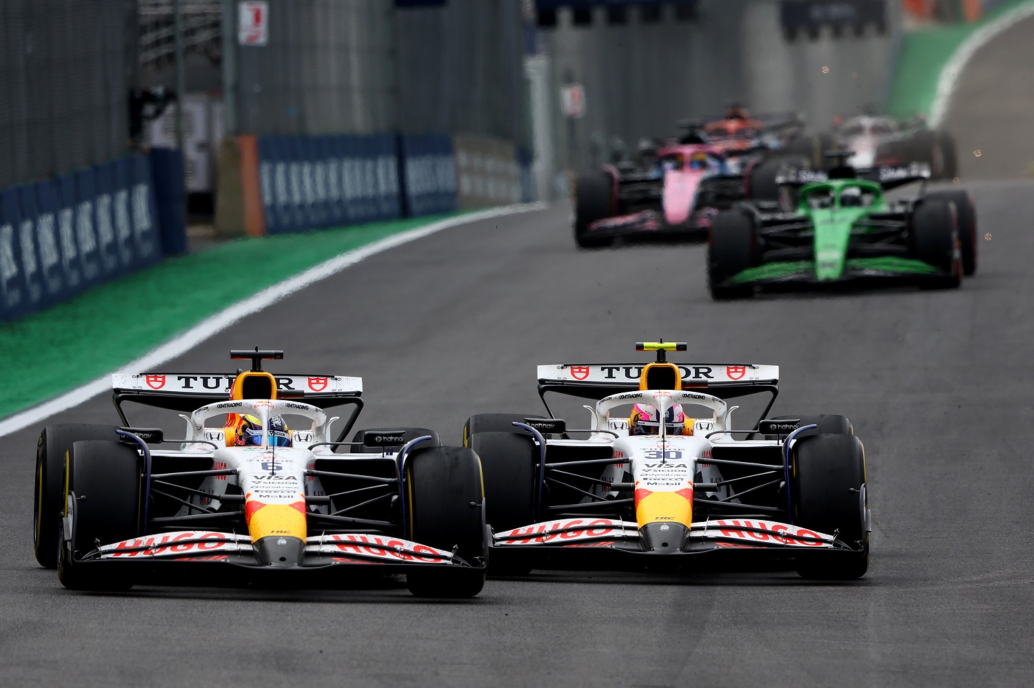 F1 Grand Prix of Brazil Isack Hadjar, Liam Lawson, F1, Brazil GP