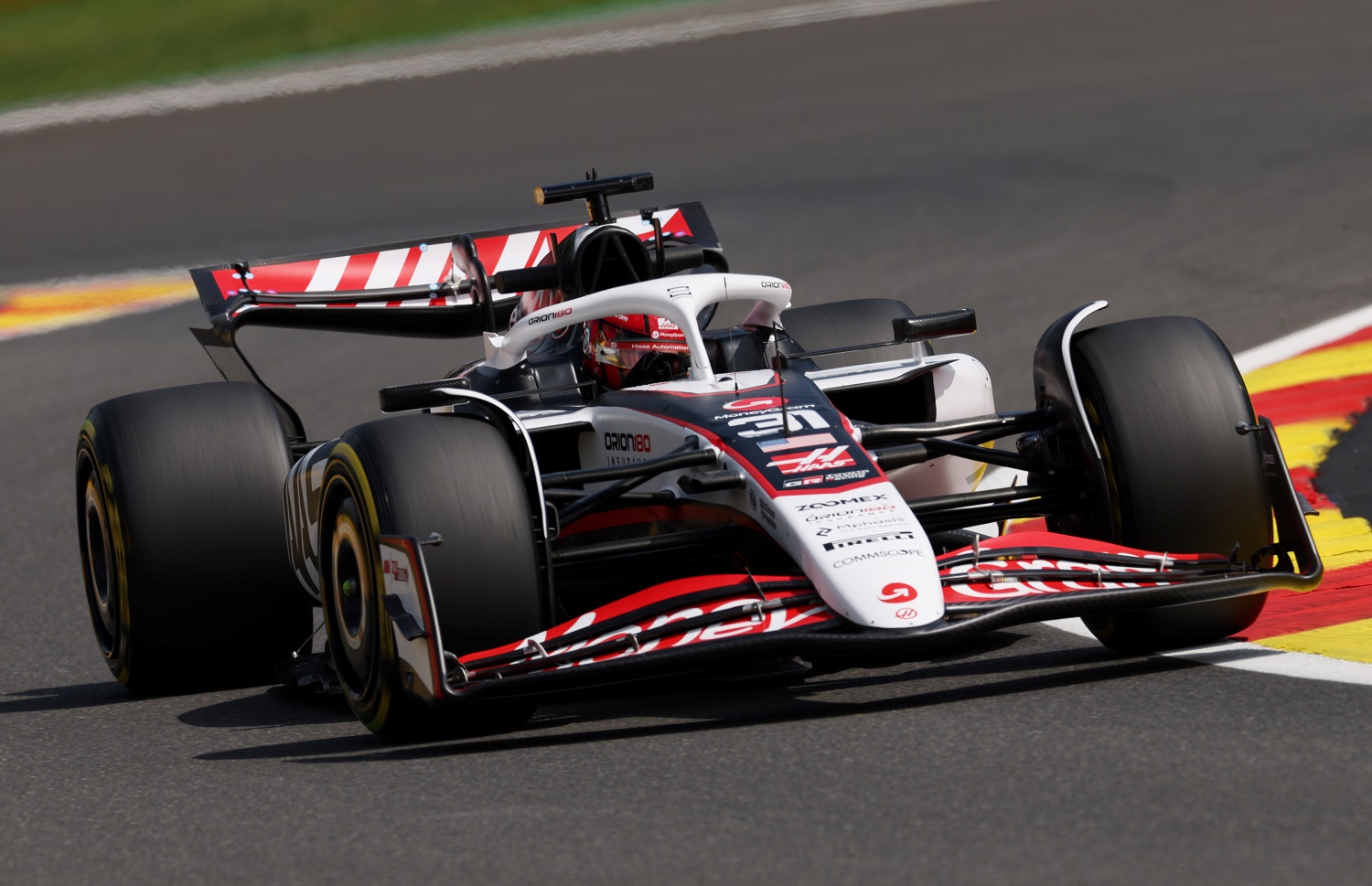 F1 Grand Prix of Belgium - Practice & Sprint Qualifying Esteban Ocon, F1, Haas