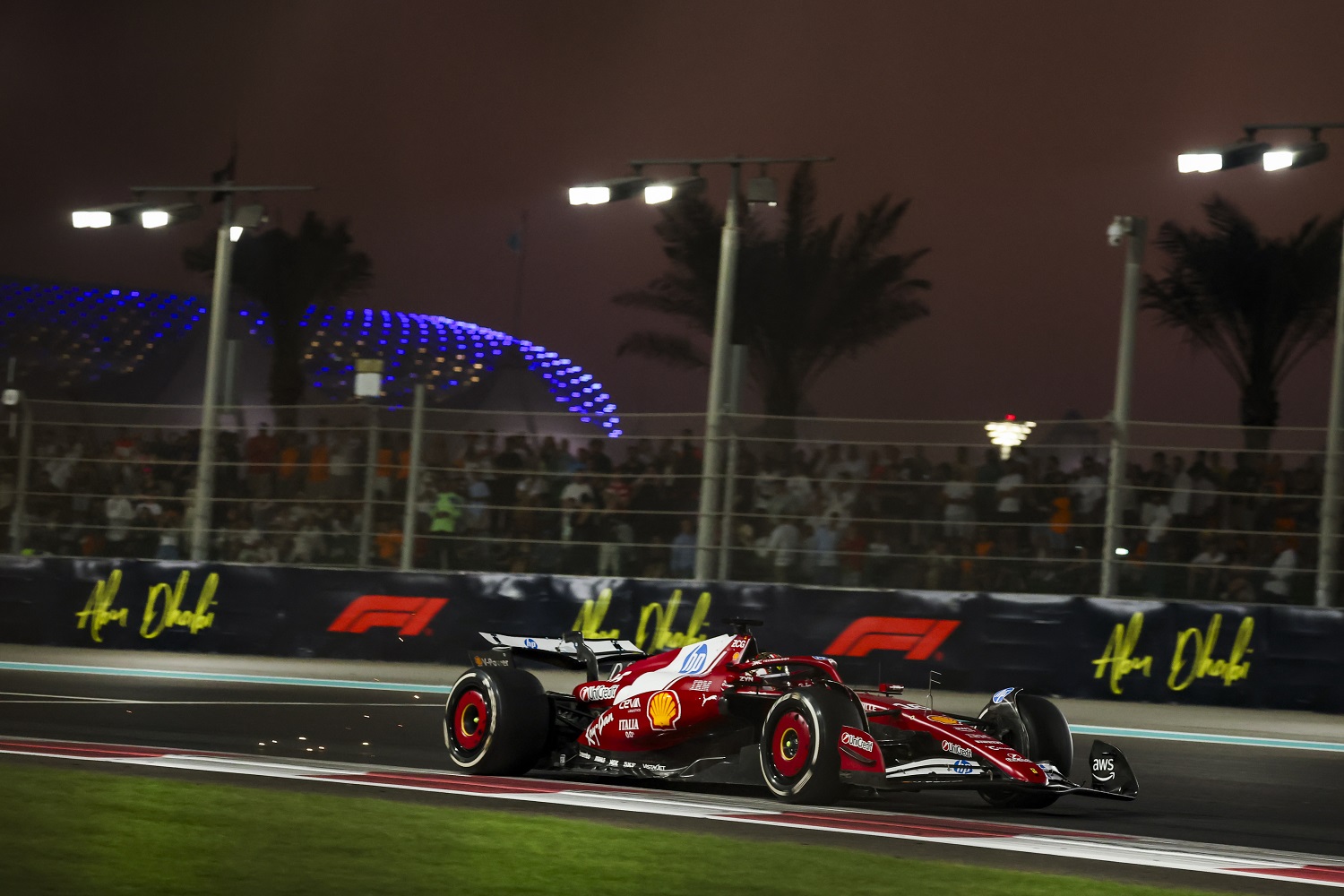 F1 - ABU DHABI GRAND PRIX 2025 Ferrari, F1, Charles Leclerc, Lewis Hamilton, Abu Dhabi GP