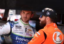 Daniel Suarez expresses his disappointment towards Ross Chastain after the controversial incident in Las Vegas