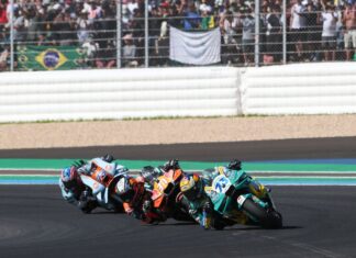 Conditions inacceptables au GP du Brésil : Rins et Marquez affectés par l’asphalte