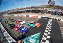 Clasificación completa de puntos de la NASCAR Cup después del Martinsville I 2026