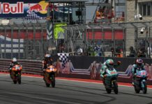Pini pockets last corner win in Moto3 COTA classic