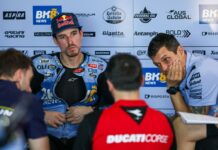 Alex Marquez continúa implicado en el desarrollo de Ducati en MotoGP, a pesar de su traslado a KTM