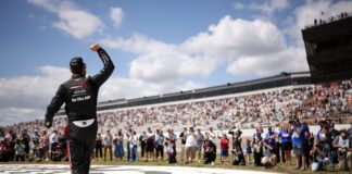 Cleetus McFarland s’enfronta a la seva primera cursa a NASCAR a Rockingham