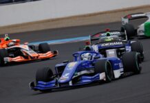 Luke Browning surprises with his pace in his first experience in Super Formula