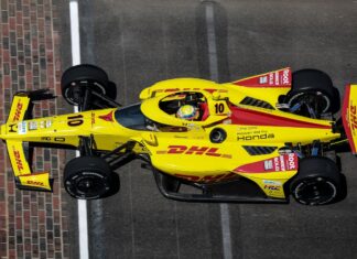 Alex Palou leads the first day of training for the Indy 500