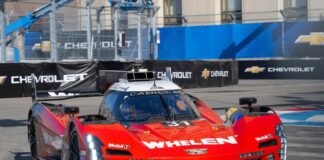Cadillac domina la primera fila per la cursa de sprint d’IMSA a Detroit
