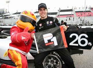 Lochie Hughes secures pole at Gateway as Rowe and Fittipaldi excluded