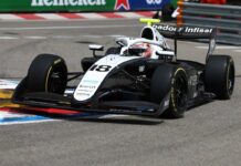 Badoer wins the Formula 3 race in Monaco