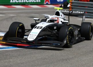 Badoer wins the Formula 3 race in Monaco