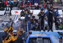 Layne Riggs consigue una victoria espectacular en la San Diego Truck Race