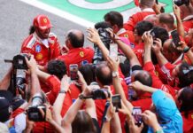 The exciting victory of Lewis Hamilton with Ferrari is revealed in an exclusive video
