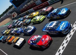 Andrew Jordan wins at the NASCAR Classic in Le Mans