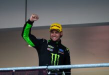 Cam Waters wins the first Supercars race in Townsville