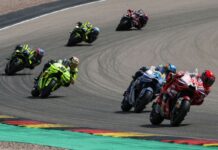 Marc Márquez leads a Ducati mess at the German Grand Prix of MotoGP