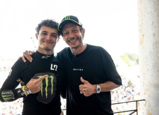 Lando Norris opens the door to collaboration with Valentino Rossi for Le Mans