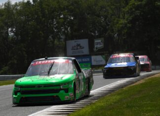 Louis Foster reflects after an intense NASCAR debut
