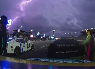 Warning: Storm Interrupts NASCAR Race in Atlanta Before Midpoint