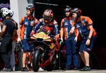 Maverick Viñales seeking support after the German GP