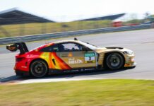 Kelvin van der Linde torna al volant després d’un accident greu