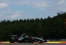 Kimi Antonelli leads FP3 of the Belgian GP as Lewis Hamilton crashes at the last moment