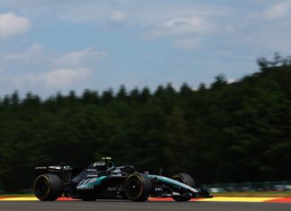 Kimi Antonelli leads FP3 of the Belgian GP as Lewis Hamilton crashes at the last moment