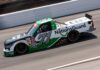 Shane van Gisbergen logra un podio en su tercera carrera de óvalo en NASCAR Truck