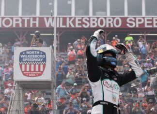 Chandler Smith dominates NASCAR Truck with record victory at North Wilkesboro