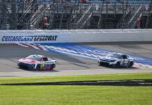 Chicagoland marks the return to the old Atlanta after the Cup practice