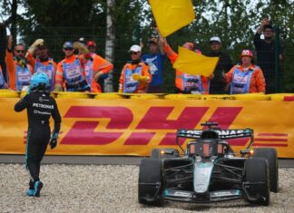 Russell queda fora del GP de Bèlgica a causa d’un contacte amb Hamilton