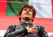 Kimi Antonelli dedica su triunfo en el GP de Bélgica a su padre