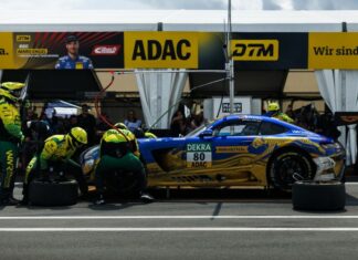 Confusion lors de l’arrêt de Maro Engel pendant le DTM au Norisring