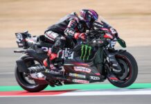 Jorge Martin consigue la pole en el GP Británico de MotoGP con un doblete de Aprilia