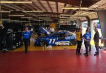 Brake Problems for Toyota Teams in Iowa with Denny Hamlin at the Back of the Grid