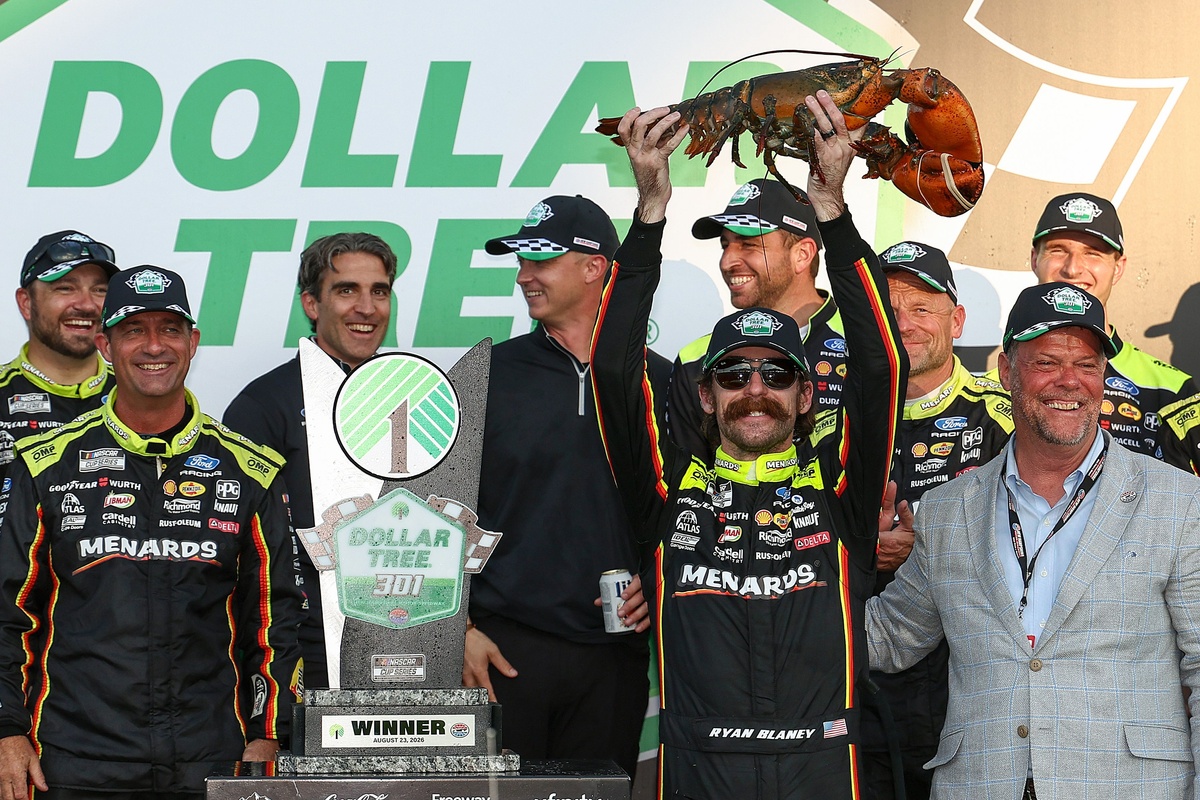Ryan Blaney remporte la victoire en NASCAR Cup à New Hampshire